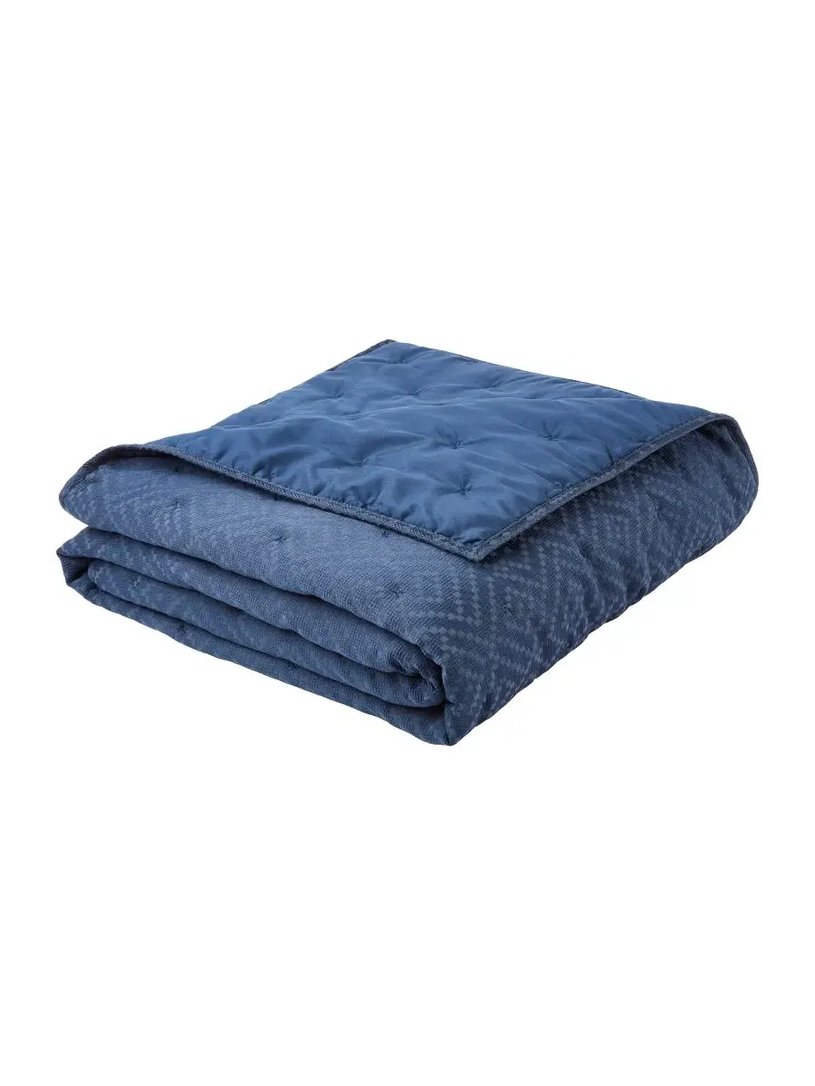 Стеганый комплект Torringford Jacquard Anne Klein — изображение 5 из 6, темно-синий