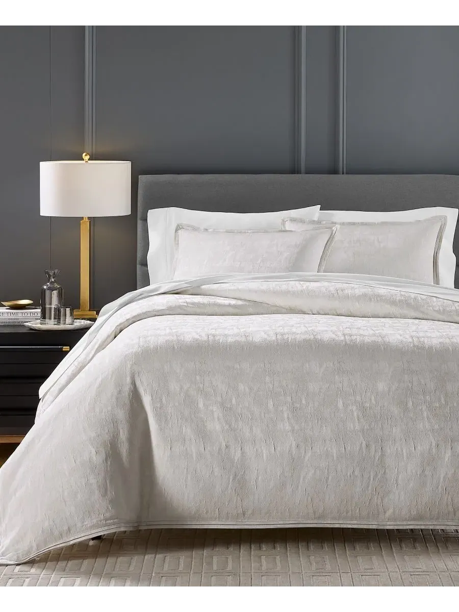 Комплект пододеяльника Cresca Solid 3-пр., King Hotel Collection — изображение 2 из 4, бежевый