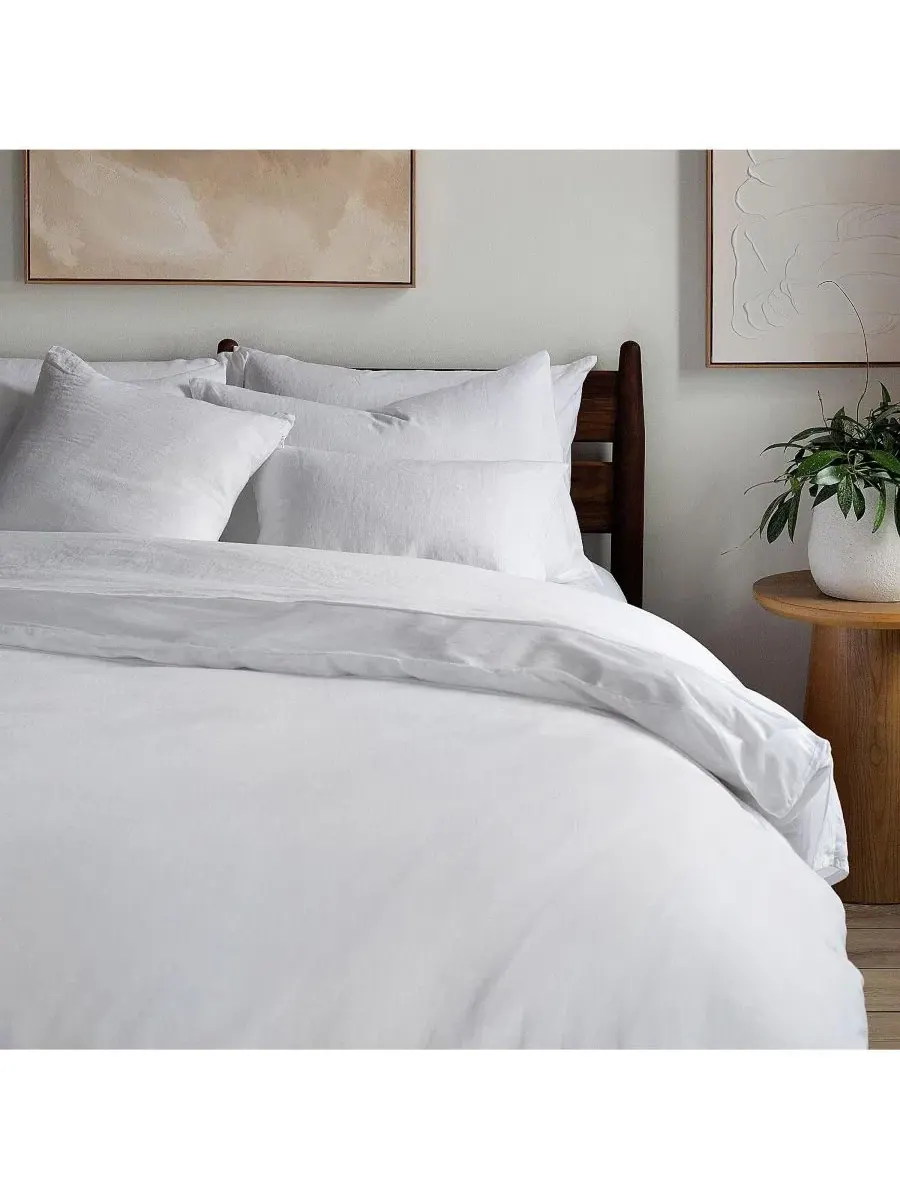Комплект пододеяльника с наволочками French Linen and Cotton Duvet and Sham Set Bokser Home