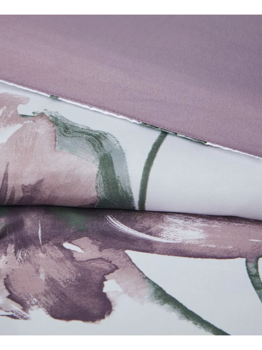 Комплект постельного белья Alice Floral из 7 предметов, размер Queen Madison Park Essentials — изображение 8 из 10, сирень