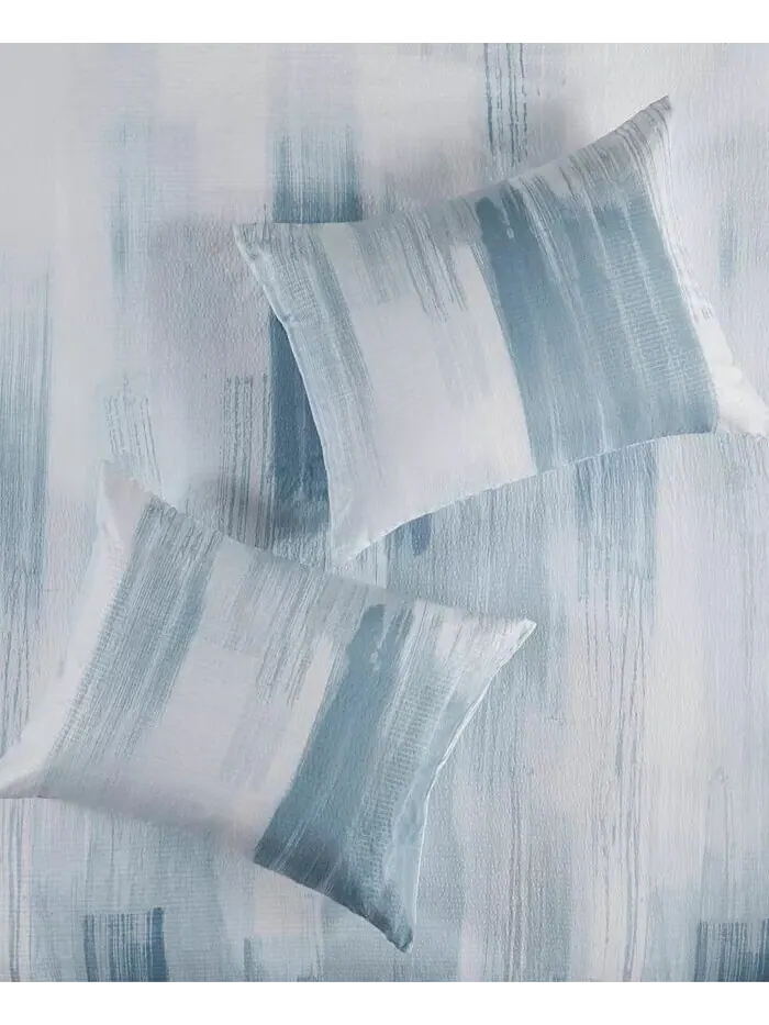 Коллекция одеял Brush Stroke Natori — изображение 5 из 12, синий