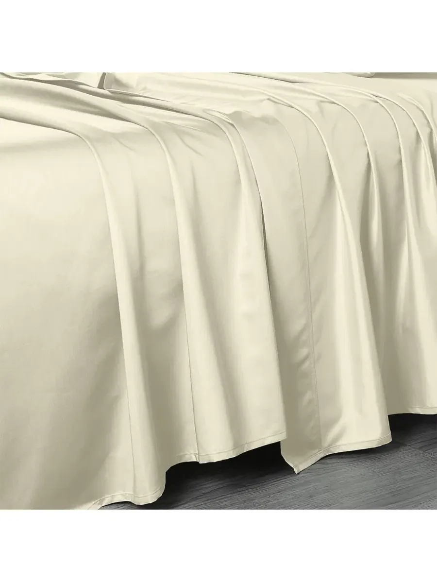 Простыня натяжная Oversized Flat Sheet 1000 TC Egyptian Linens
