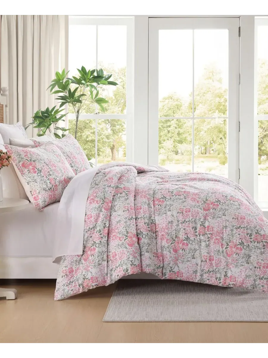 Комплект постельного белья Heather Garden из 3 предметов, размер Full/Queen Laura Ashley — изображение 4 из 7