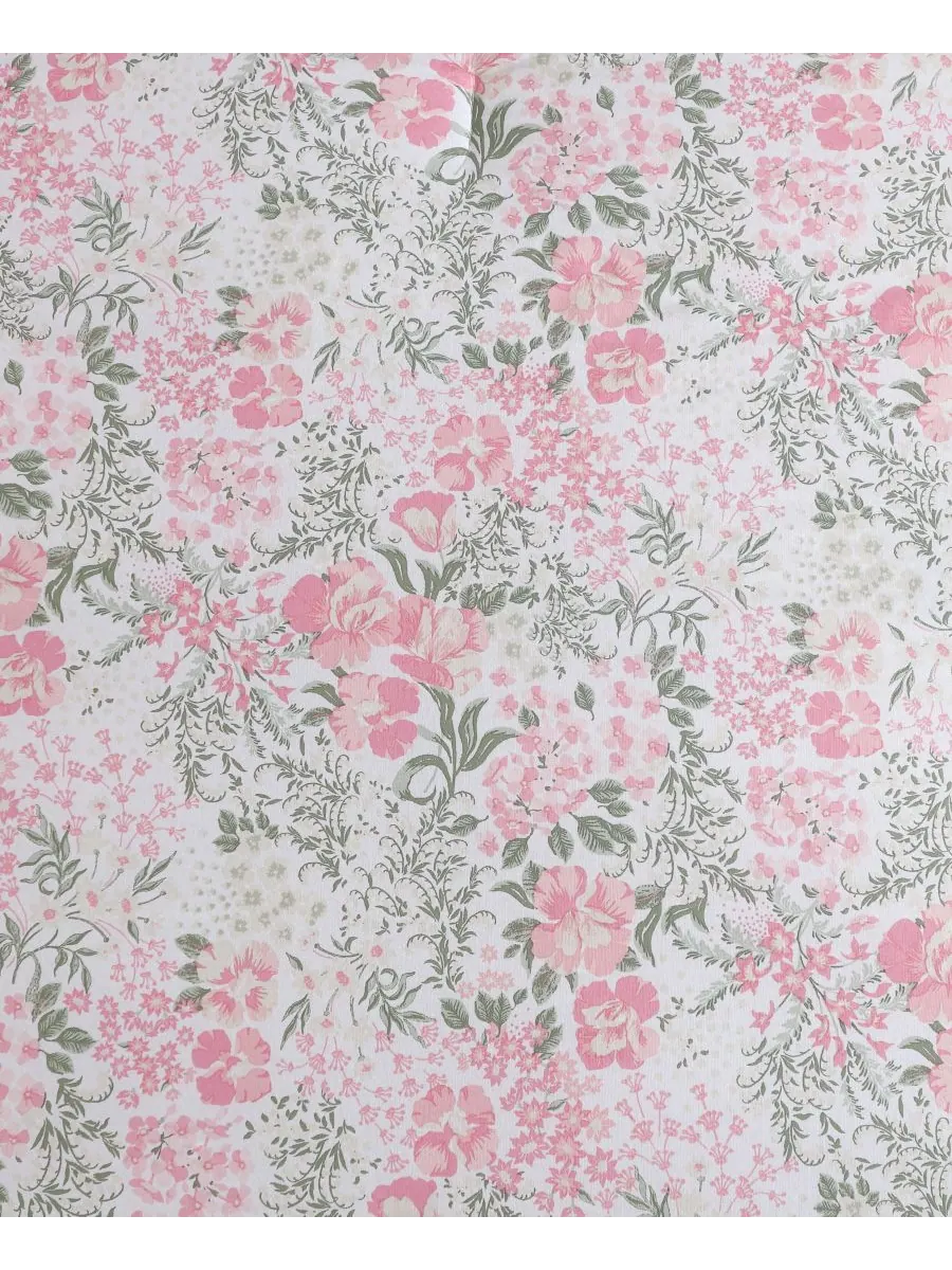 Комплект постельного белья Heather Garden из 3 предметов, размер Full/Queen Laura Ashley — изображение 6 из 7, розовый
