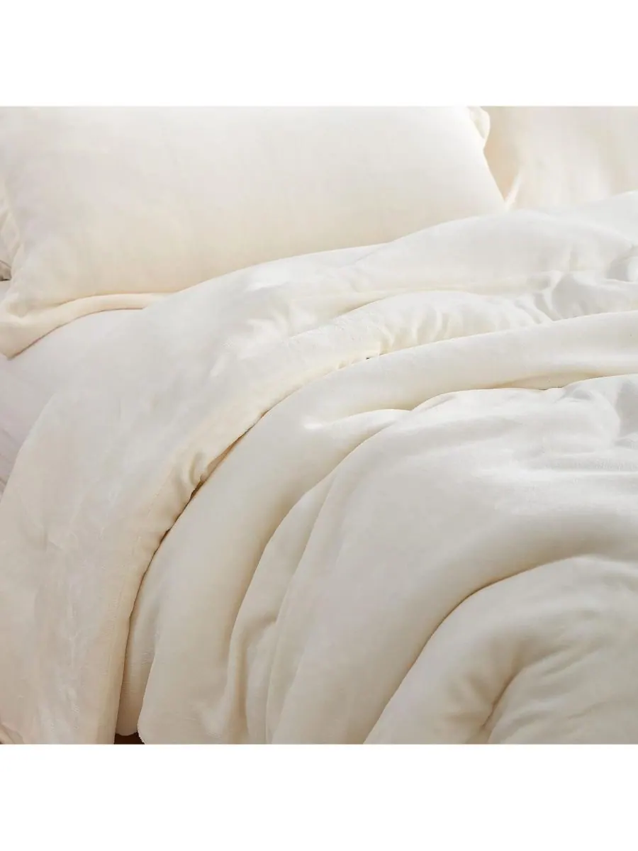 Уютный комплект постельного белья Git Cozy Taupe White Oversized из 3 предметов Coma Inducer — изображение 3 из 3, белый