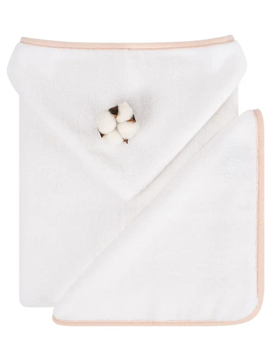 Набор из 8 банных полотенец из турецкого хлопка для малышей American Soft Linen — изображение 4 из 4, розовый