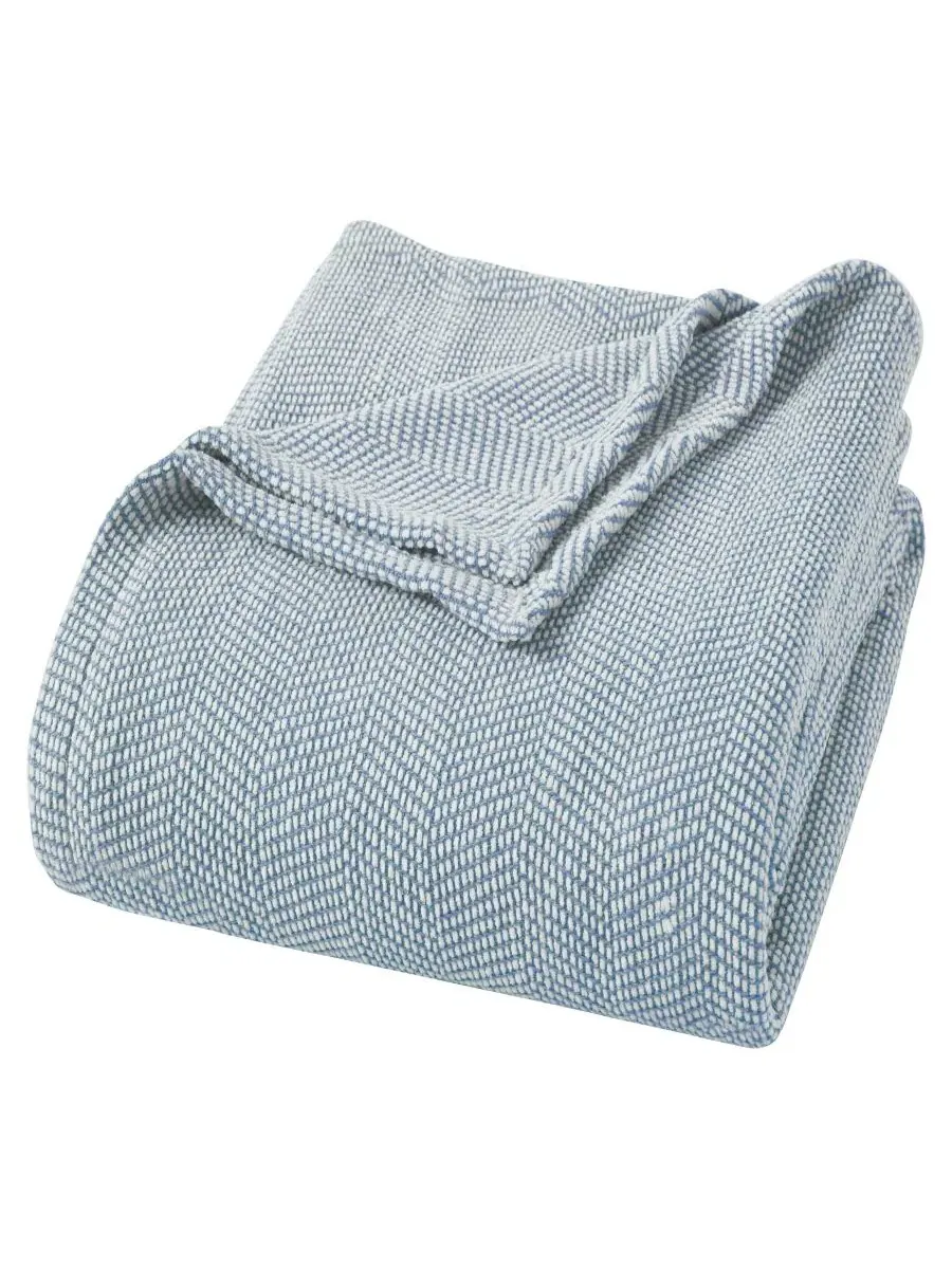Плед из хлопка Chevron All Season Comfort Blanket Superior