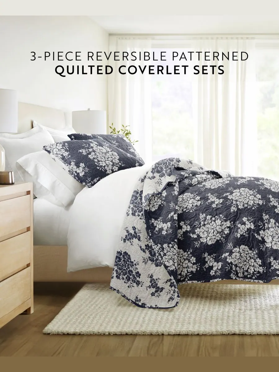 Двусторонний комплект постельного белья Distressed Bouquet из 2 предметов, размер Twin/Twin XL — изображение 2 из 10