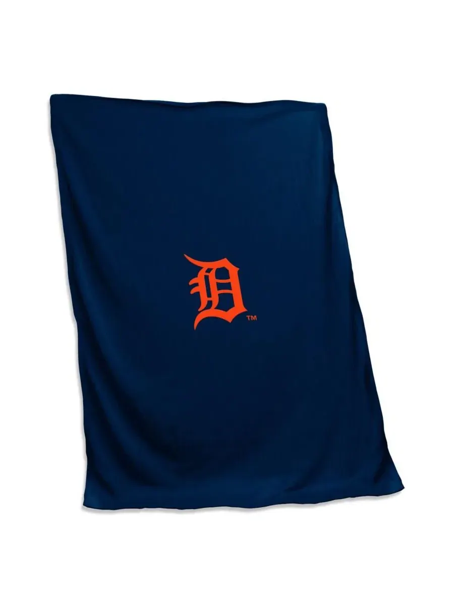 Плед-толстовка с символикой Detroit Tigers, размер 137 x 213 см Logo Brands — изображение 1 из 1, нет цвета