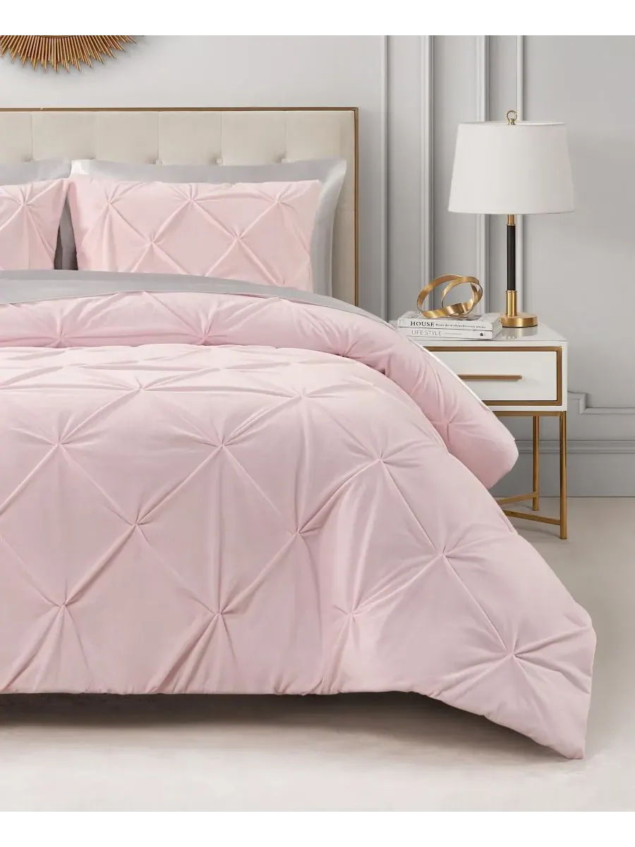 Комплект постельного белья Kiss Pleat Plush из 3 предметов, размер Full/Queen Juicy Couture
