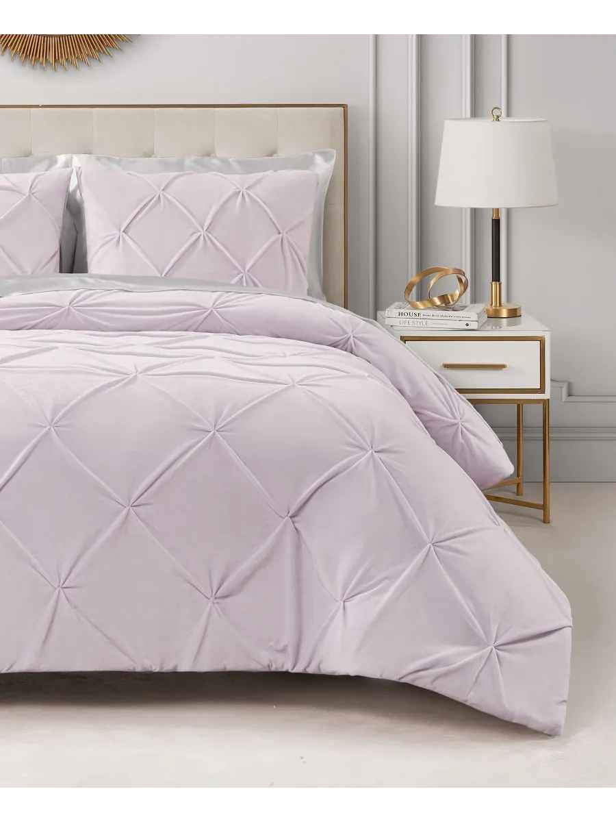 Комплект постельного белья Kiss Pleat Plush из 3 предметов, размер Full/Queen Juicy Couture