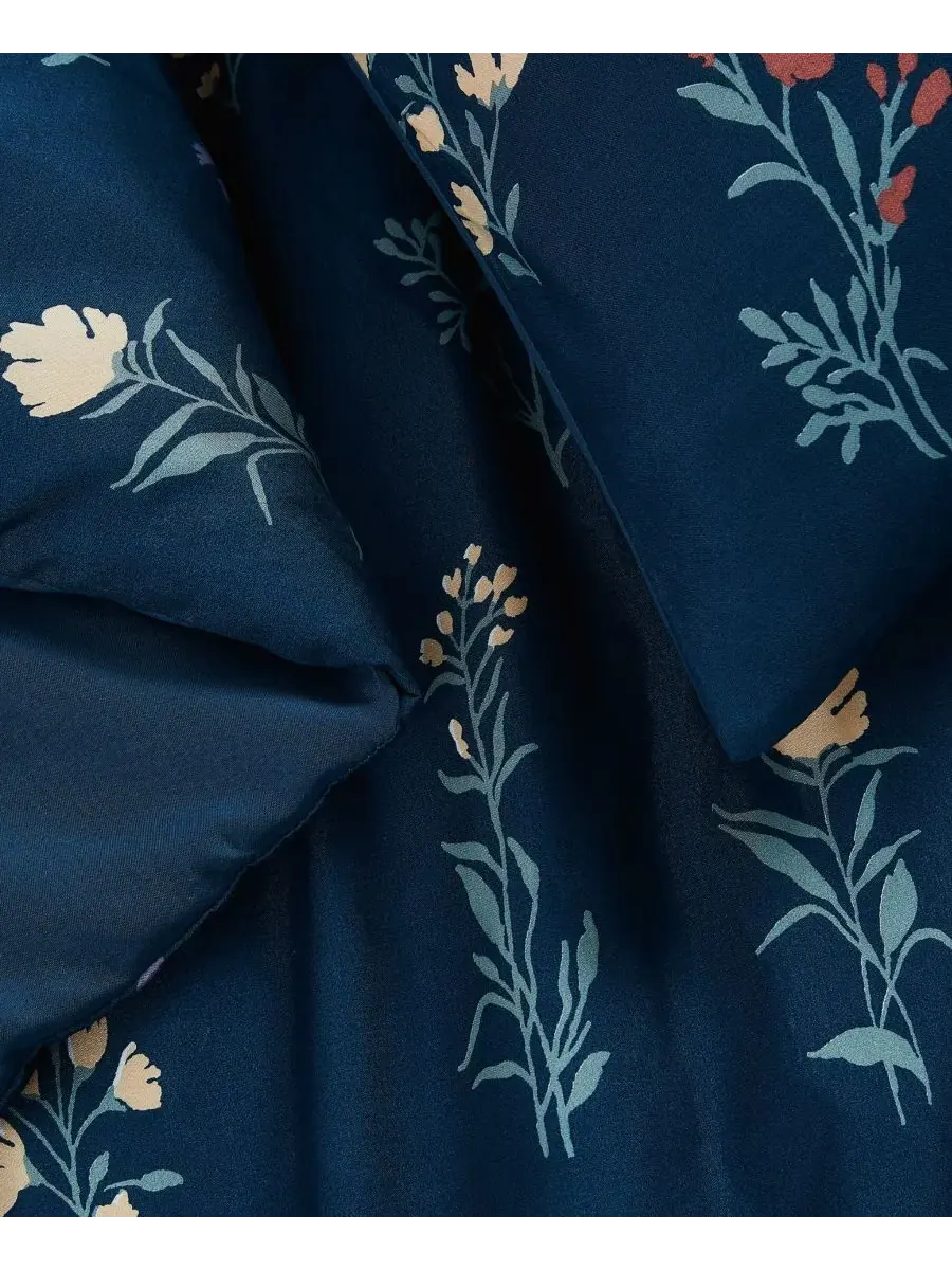 Комплект постельного белья Avery Floral 2-предметный, Twin/Twin XL Cannon — изображение 3 из 3, синий