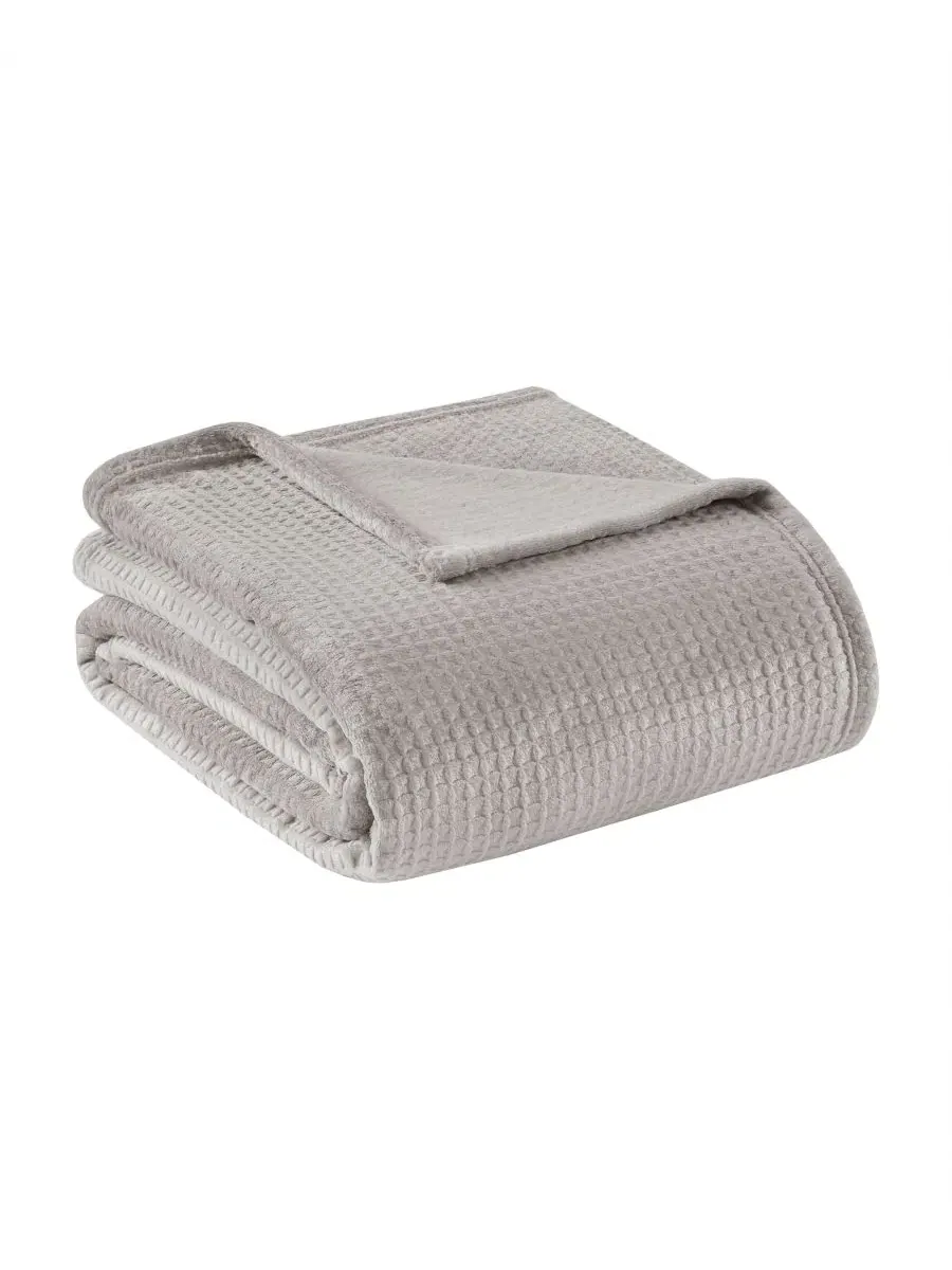 Плед плюшевый вафельный King Premier Comfort
