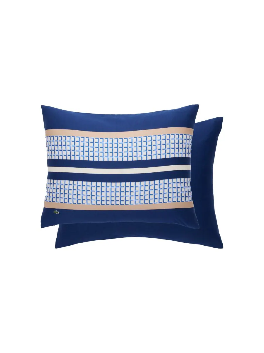Комплект постельного белья micro logo из 2 предметов, размер twin. Lacoste Home — изображение 5 из 5, темно-синий