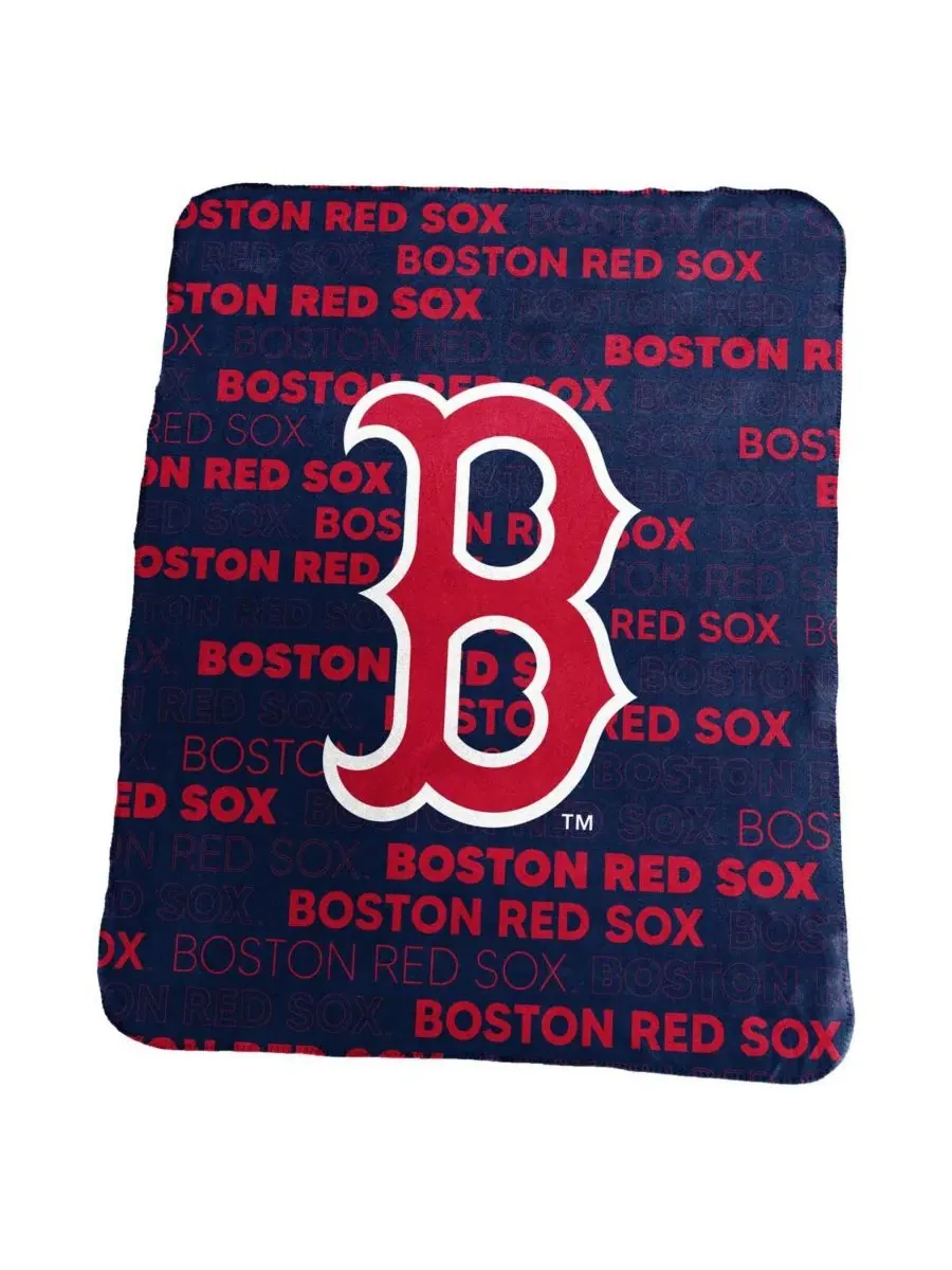 Классический флисовый плед Boston Red Sox размером 127 x 152 см Logo Brands — изображение 1 из 1, нет цвета