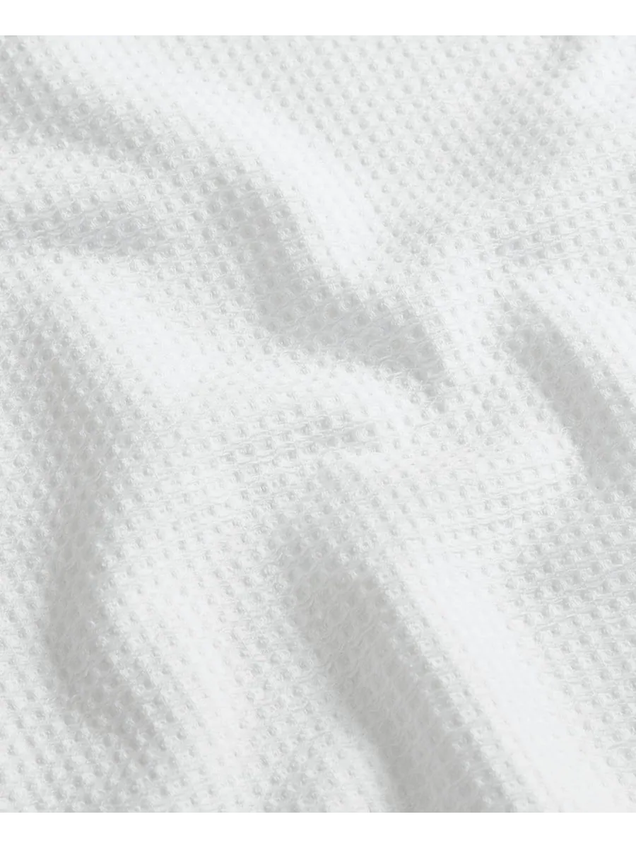 Calvin Klein Eternity набор банных полотенец из вафельного хлопка, 2 предмета — изображение 3 из 7, белый