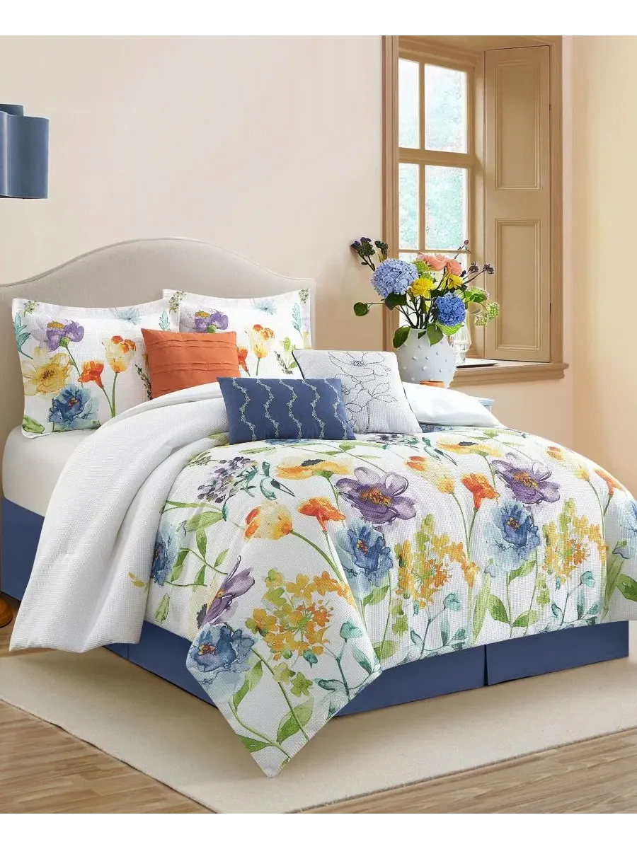 Комплект постельного белья с цветочным принтом Anayel Floral Stratford Park — изображение 2 из 7, мульти