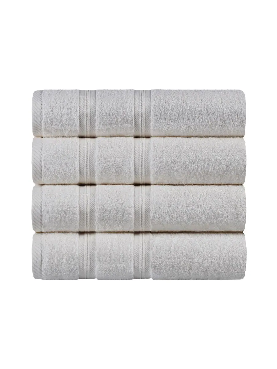 Набор из 4 банных полотенец smart dry zero twist cotton Superior