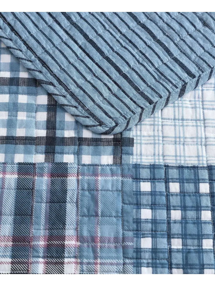 Двусторонний комплект постельного белья Hawthorne из 2 предметов, размер Twin Eddie Bauer — изображение 9 из 10