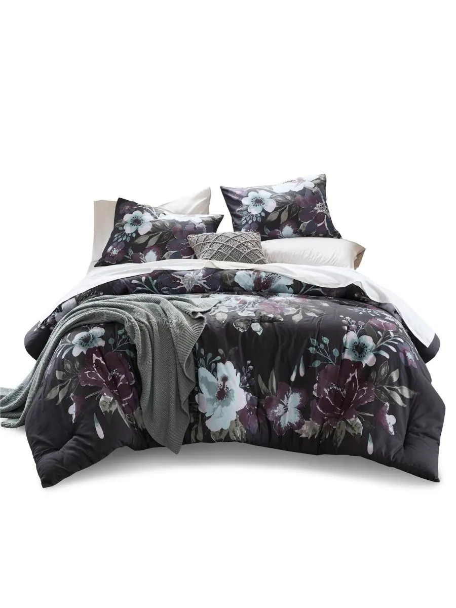 Комплект постельного белья Jolene Floral из 3 предметов, размер King/California King Madison Park — изображение 4 из 10