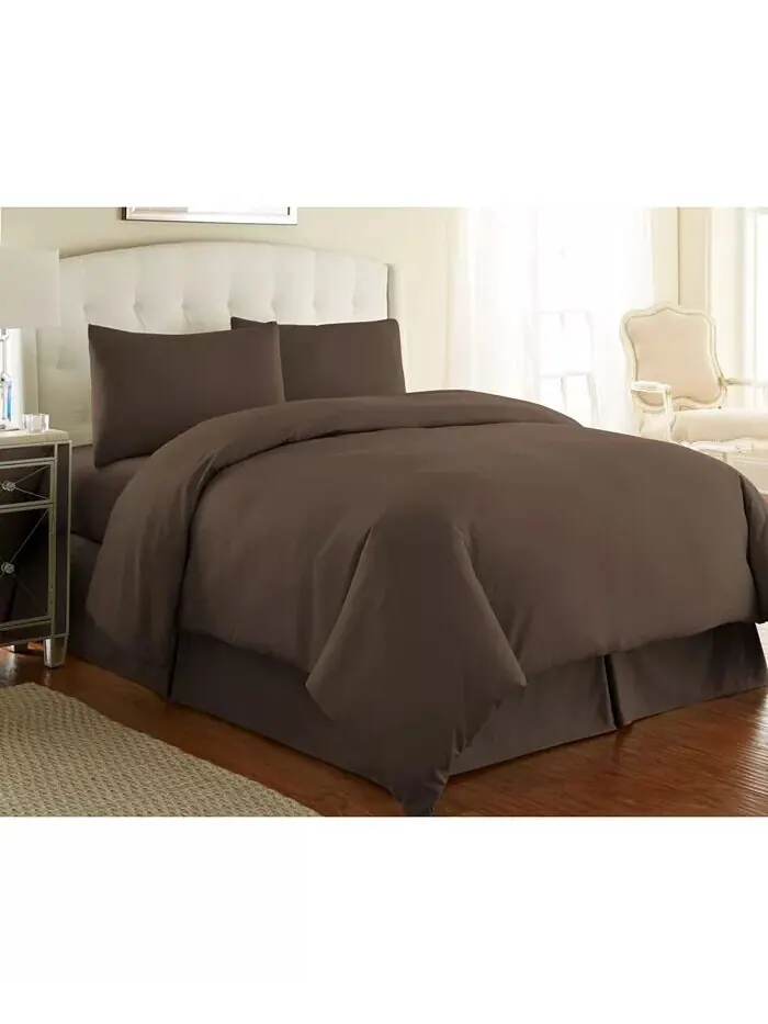 Ультра-мягкий и современный пододеяльник из трех предметов Southshore Fine Linens
