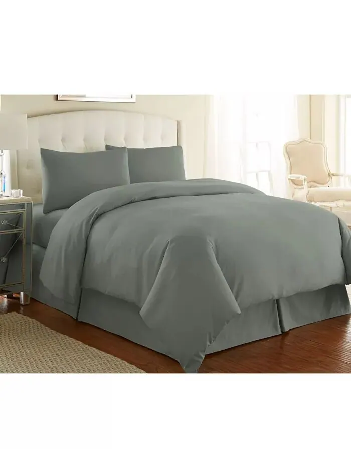 Ультра-мягкий и современный пододеяльник из трех предметов Southshore Fine Linens