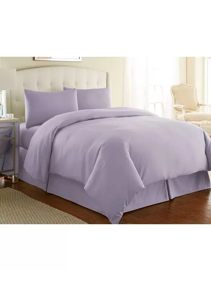 Ультра-мягкий и современный пододеяльник из трех предметов Southshore Fine Linens
