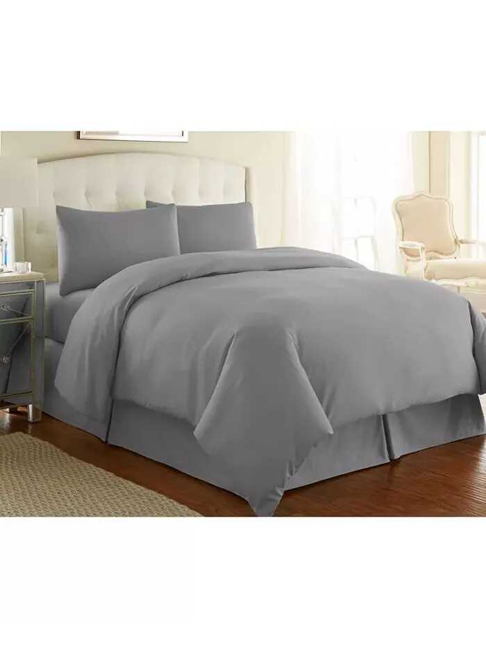 Ультра-мягкий и современный пододеяльник из трех предметов Southshore Fine Linens