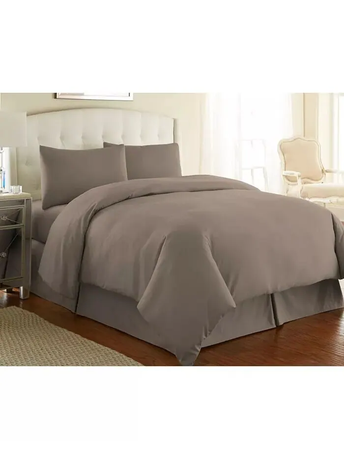 Ультра-мягкий и современный пододеяльник из трех предметов Southshore Fine Linens