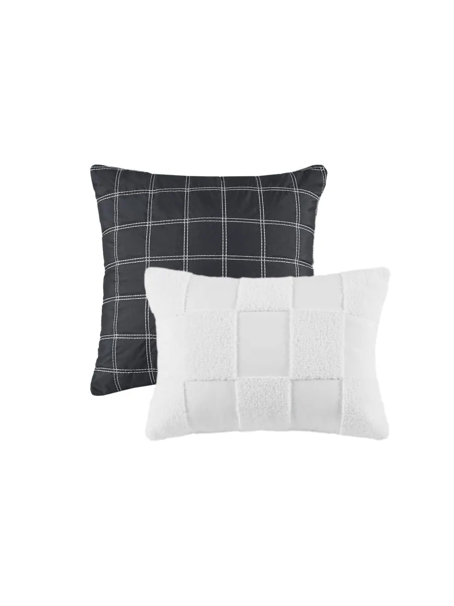 Комплект постельного белья Miley Checkered из 4 предметов, размер Twin/Twin XL Intelligent Design — изображение 7 из 10