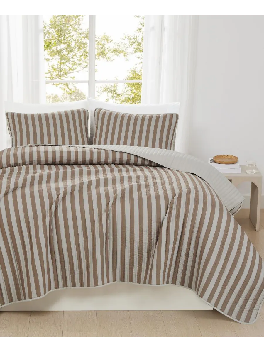 Комплект постельного белья Weston Stripe из 3 предметов, размер Full/Queen Truly Soft
