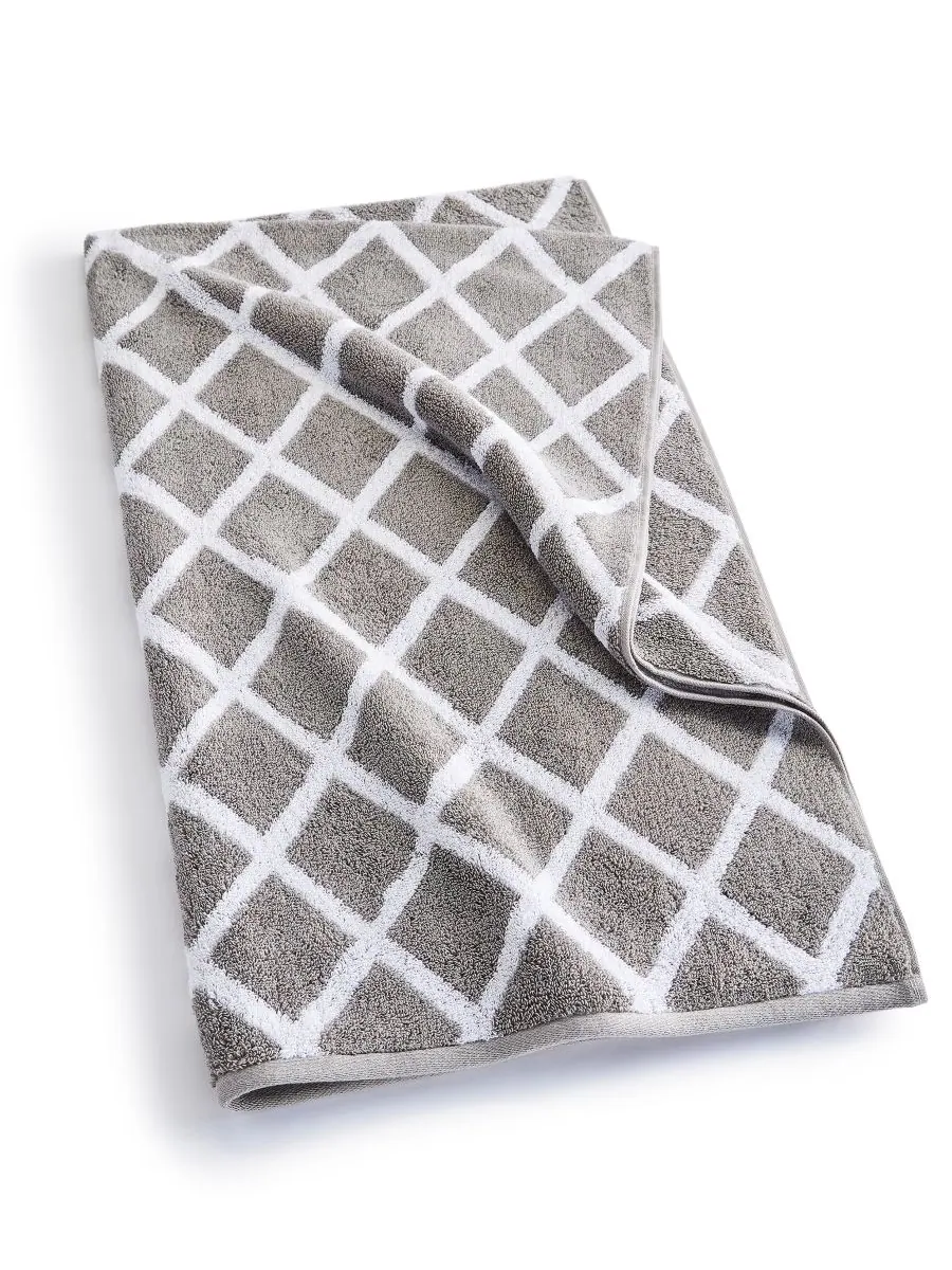 Банное полотенце Sanders Diamond из хлопка, 76,6 см x 137 см Lauren Ralph Lauren