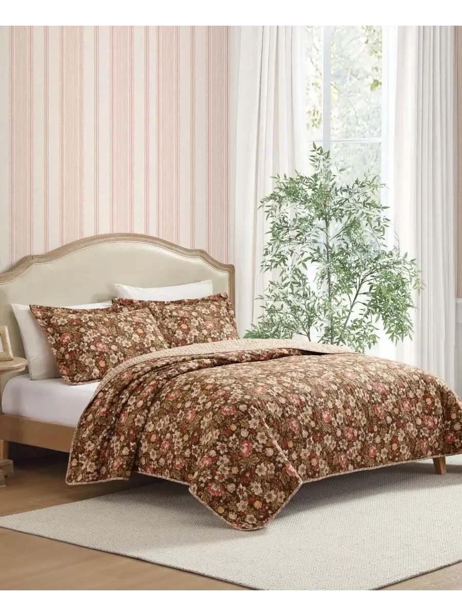 Двусторонний комплект постельного белья Marta из 3 предметов, размер Full/Queen Laura Ashley — изображение 2 из 10