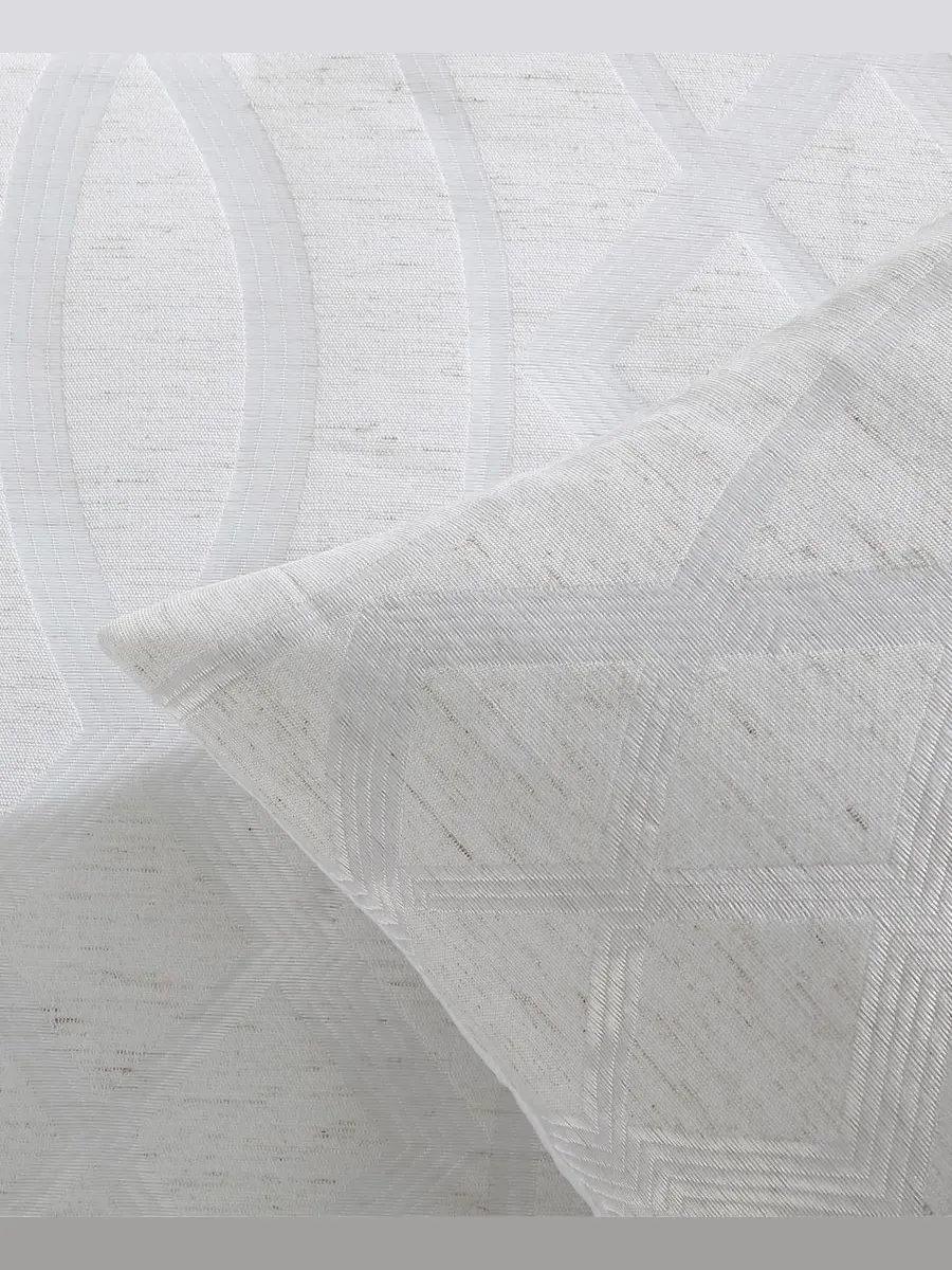 Комплект постельного белья Trellia Trellis Jacquard VCNY Home — изображение 7 из 7, зефирный