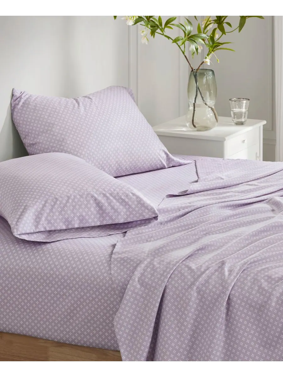 Комплект постельного белья Luna Floral, 7 предметов, размер California King Madison Park Essentials — изображение 6 из 10