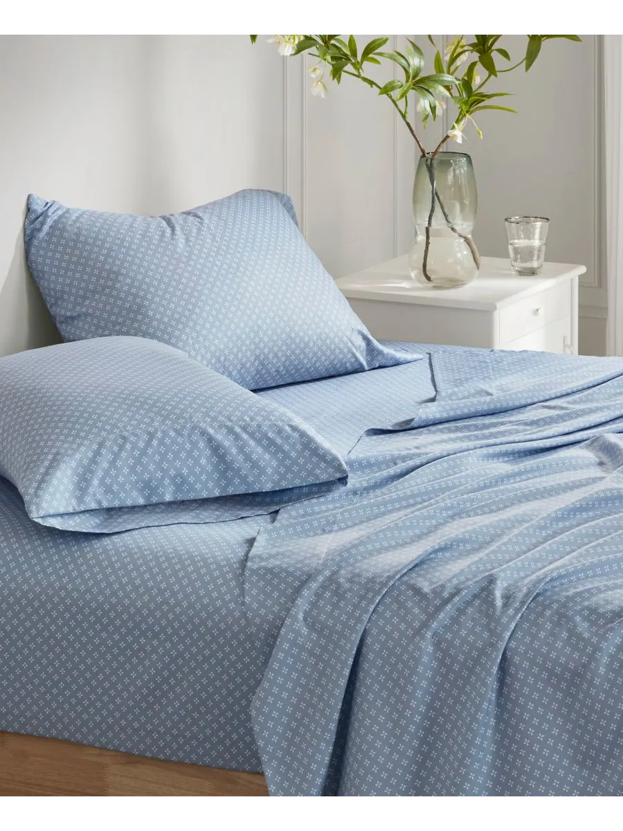 Комплект постельного белья Luna Floral, 7 предметов, размер California King Madison Park Essentials — изображение 6 из 10