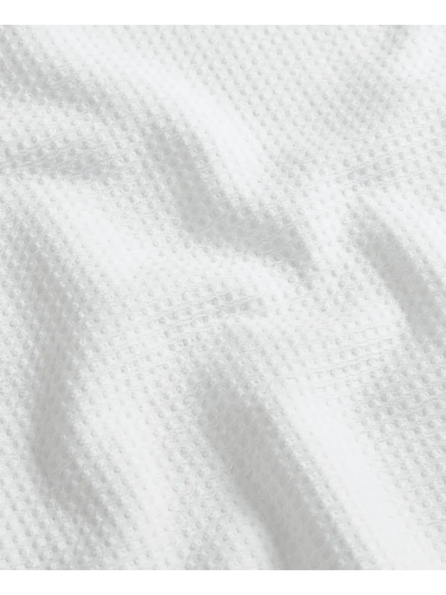 Calvin Klein Eternity набор банных полотенец из хлопка с вафельной текстурой, 6 предметов — изображение 3 из 6, белый