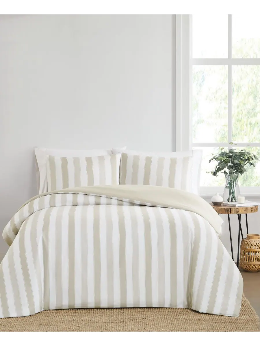 Комплект постельного белья aiden stripe из 3 предметов, размер king. Truly Soft