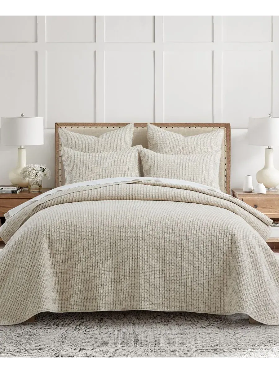 Комплект стеганого одеяла Pick-Stitch Artisan, 3 предмета, Full/Queen Levtex Home
