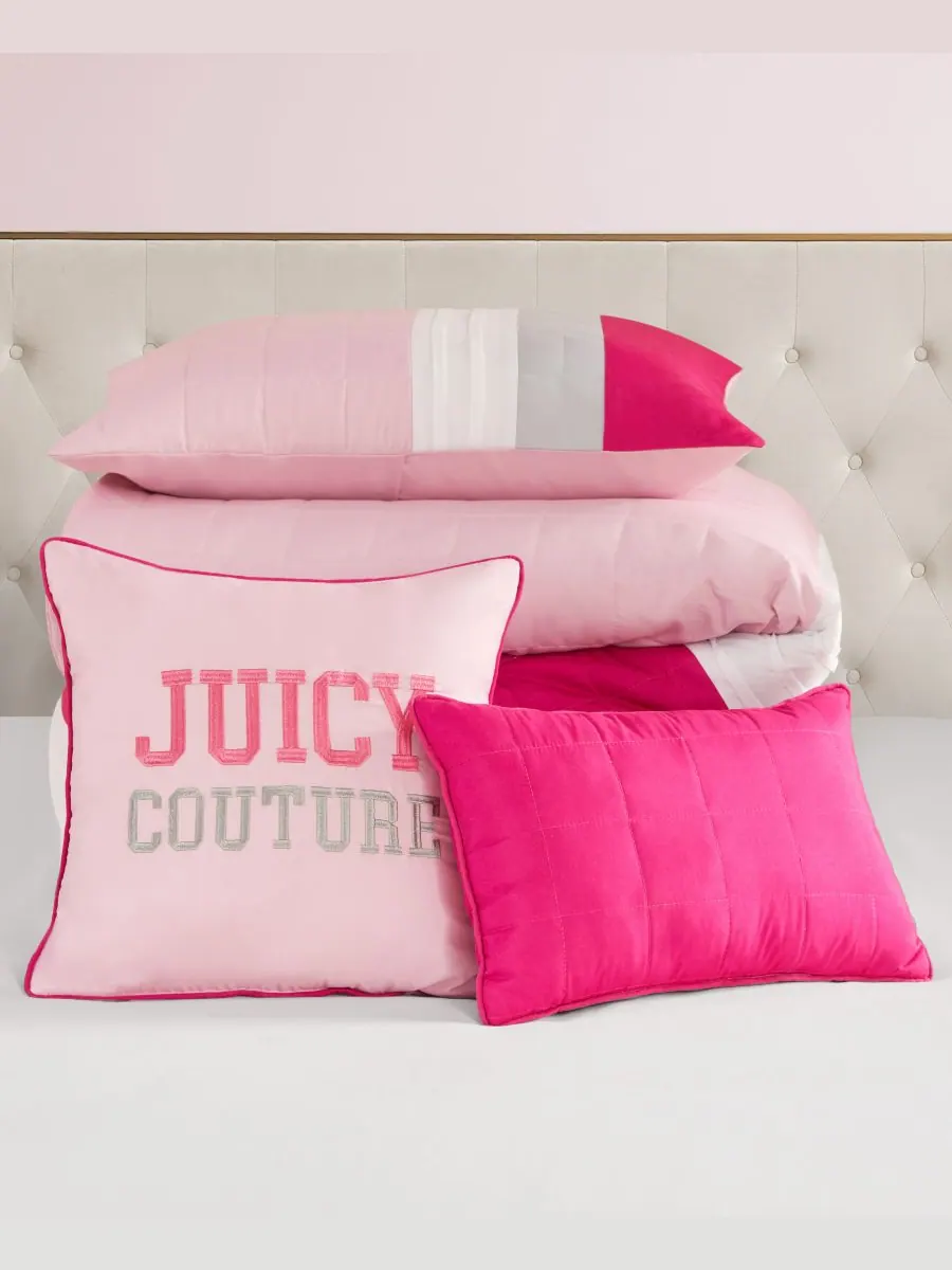 Комплект постельного белья Block Stripe из 4 предметов, размер Twin/Twin XL Juicy Couture — изображение 3 из 6
