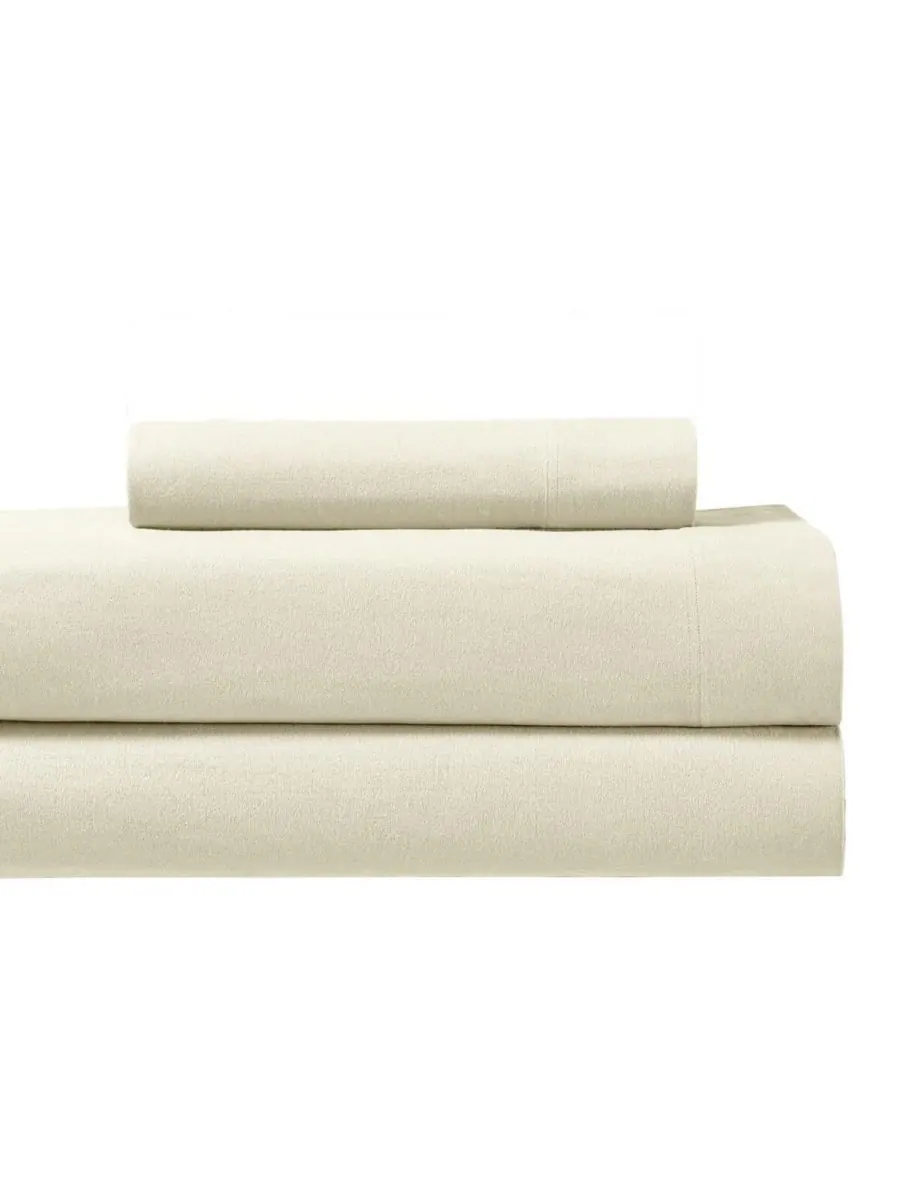 Комплект из 3 предметов: простыни из плотной фланели, размер Twin XL Egyptian Linens
