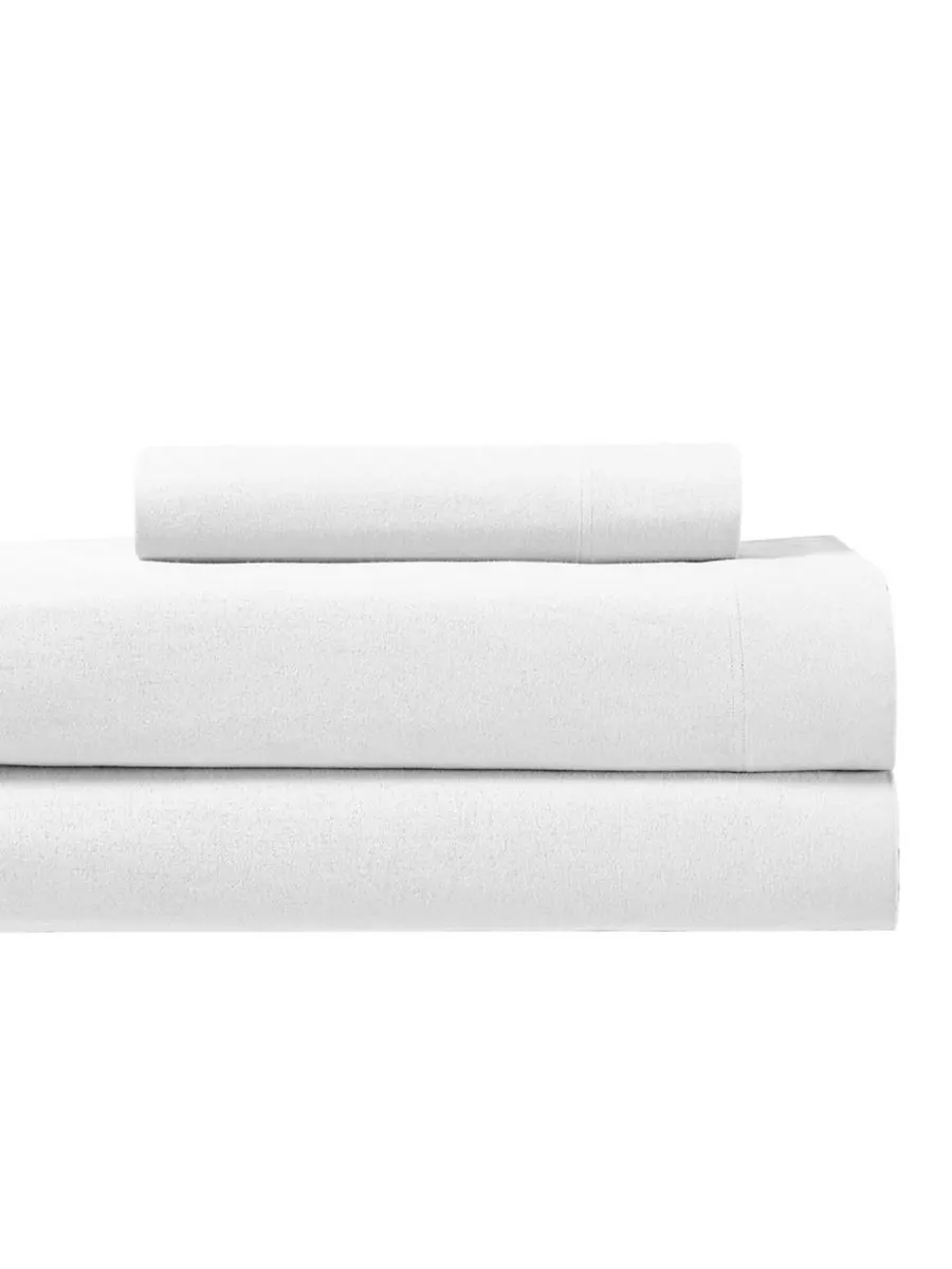 Комплект из 3 предметов: простыни из плотной фланели, размер Twin XL Egyptian Linens
