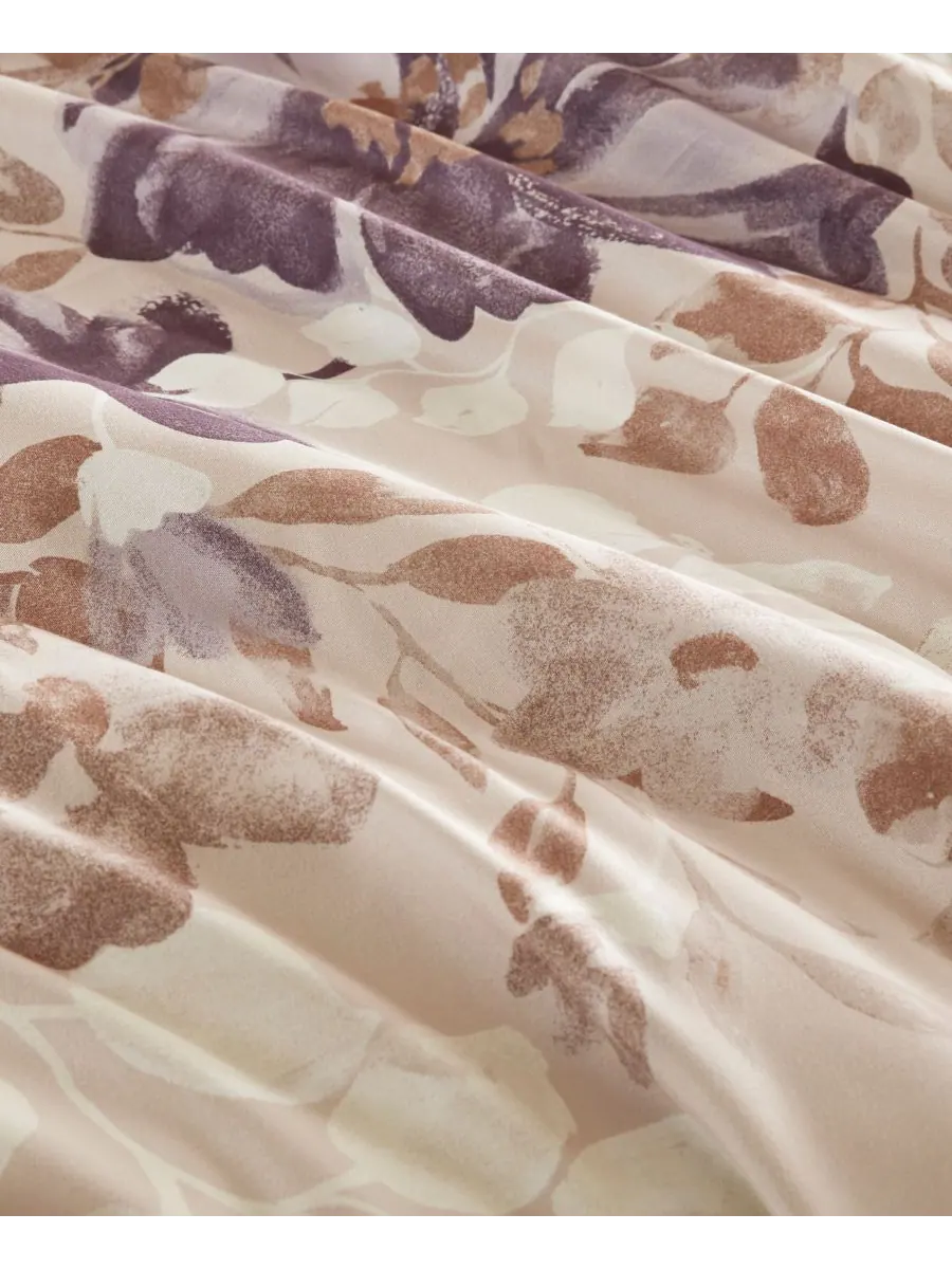 Комплект постельного белья Luna Floral из 7 предметов, размер Full Madison Park Essentials — изображение 9 из 10, тауп