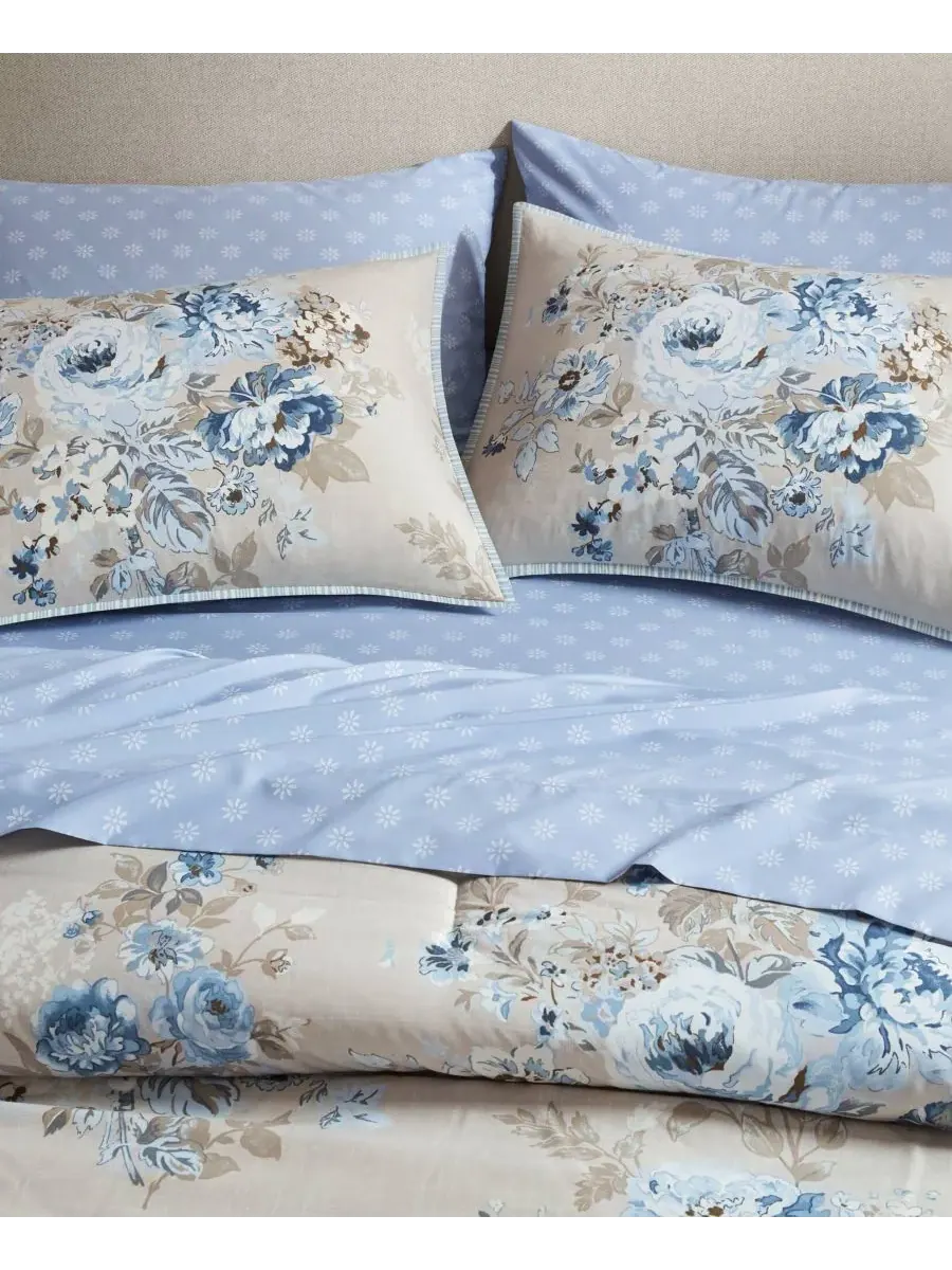Комплект постельного белья Heather Vintage Floral из 7 предметов, размер Full Madison Park — изображение 9 из 10