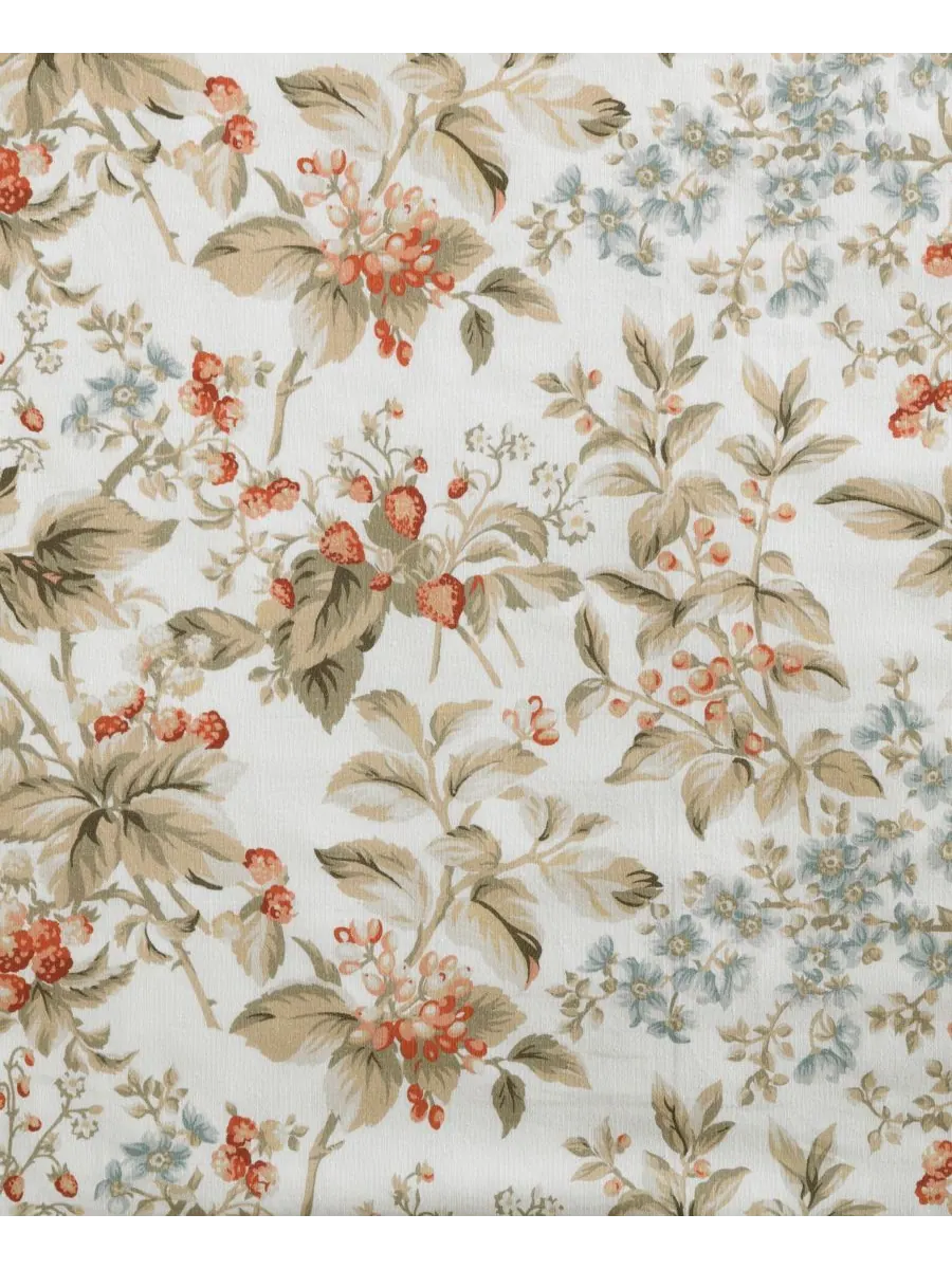 Комплект постельного белья Bramble Floral из хлопка, двусторонний, 3 предмета, размер Full/Queen — изображение 9 из 9