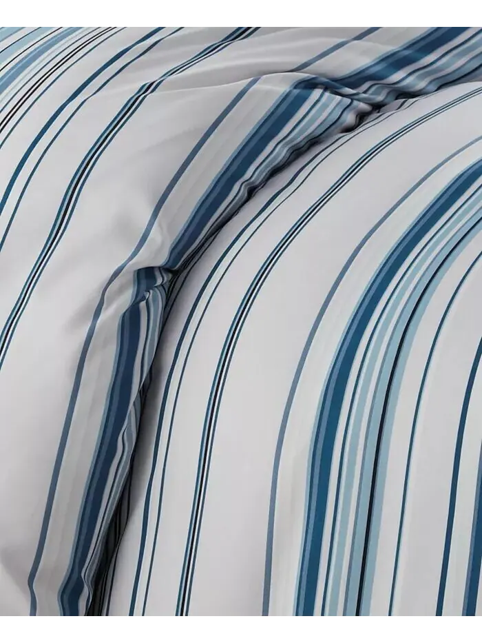 Комплект из трех предметов: одеяло и накидка в полоску, Full/Queen Southshore Fine Linens — изображение 4 из 5, тауп