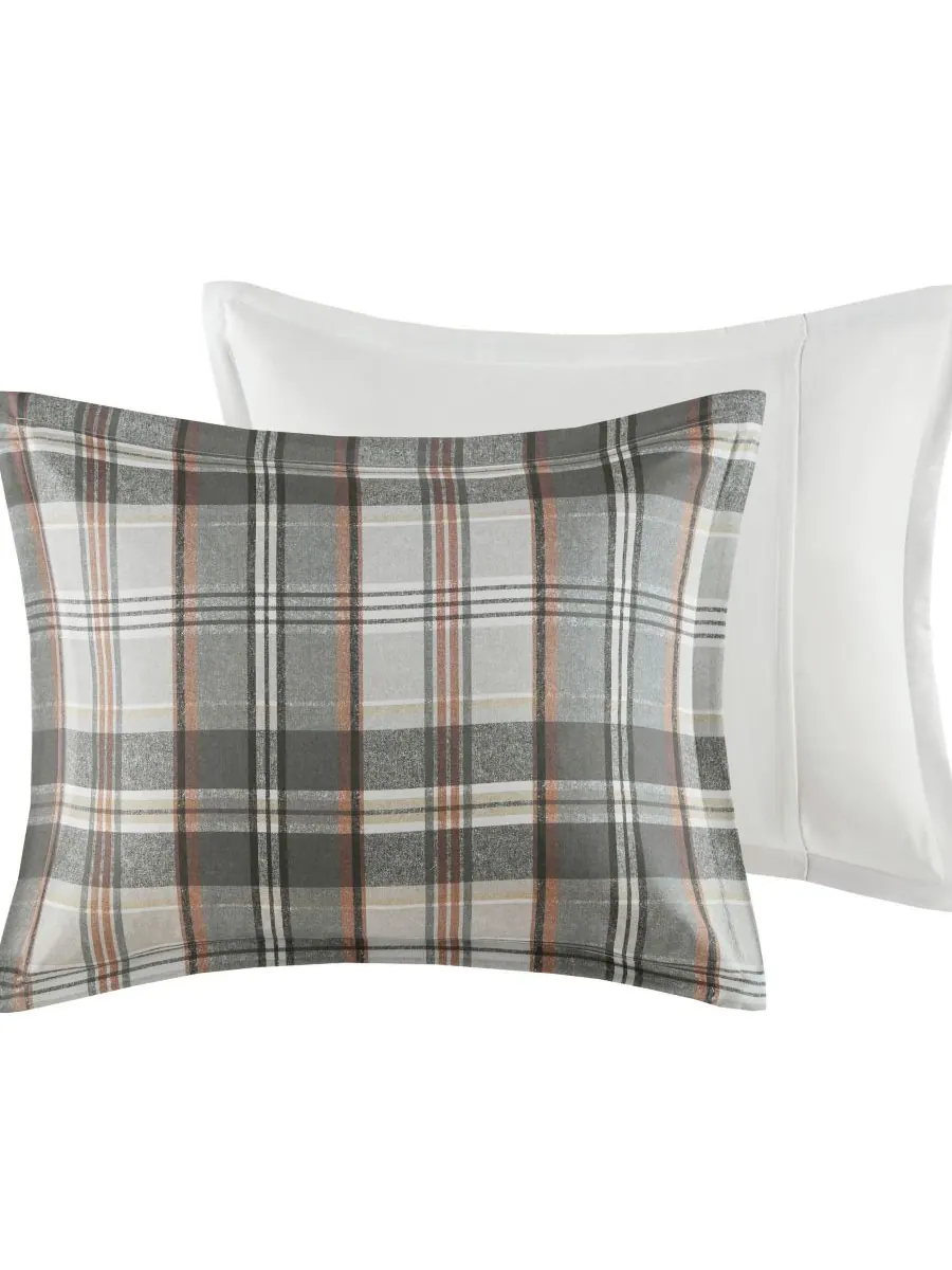 Комплект постельного белья Blake Plaid из 4 предметов, размер Twin/Twin XL Intelligent Design — изображение 4 из 10