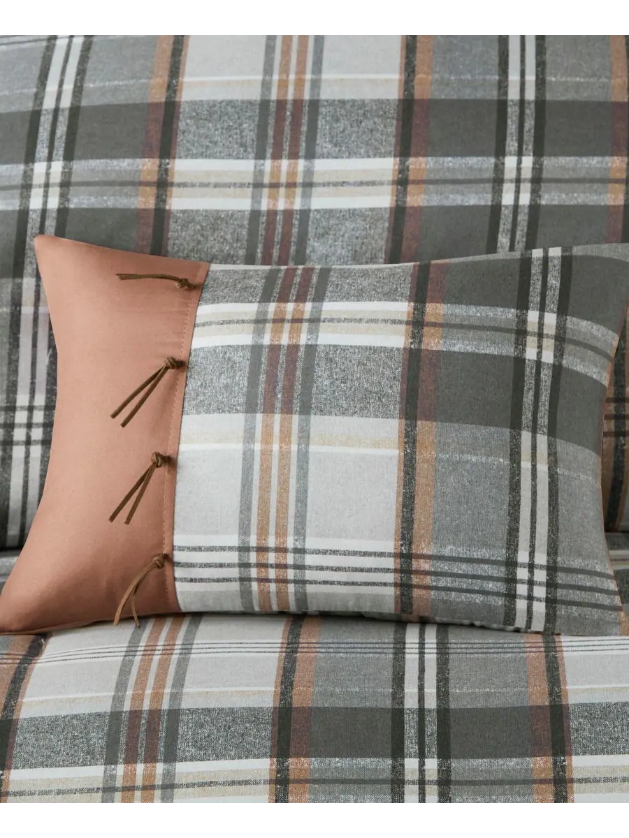 Комплект постельного белья Blake Plaid из 4 предметов, размер Twin/Twin XL Intelligent Design — изображение 8 из 10