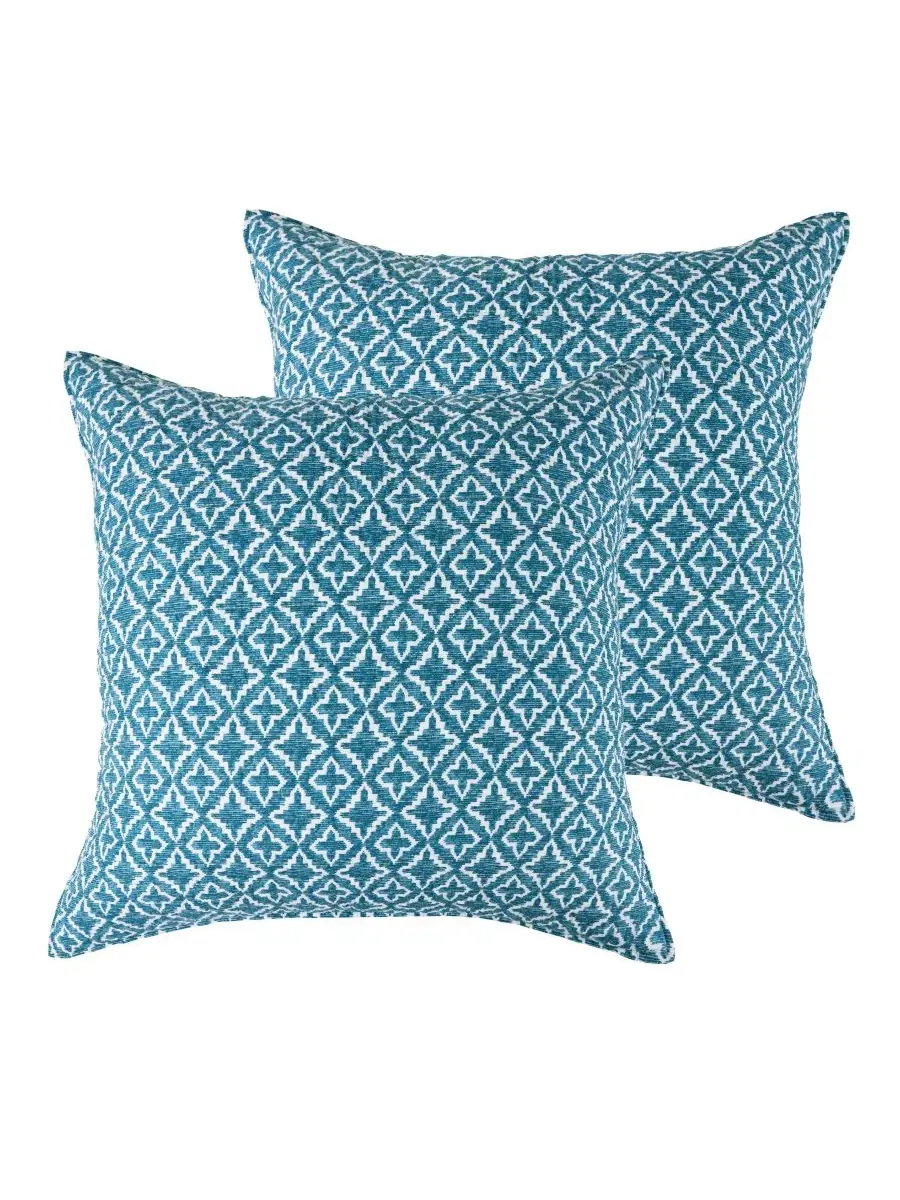 Наволочка для евро-подушек Kirana 2-Piece Euro Sham Set Levtex Home — изображение 1 из 4, бирюзовый