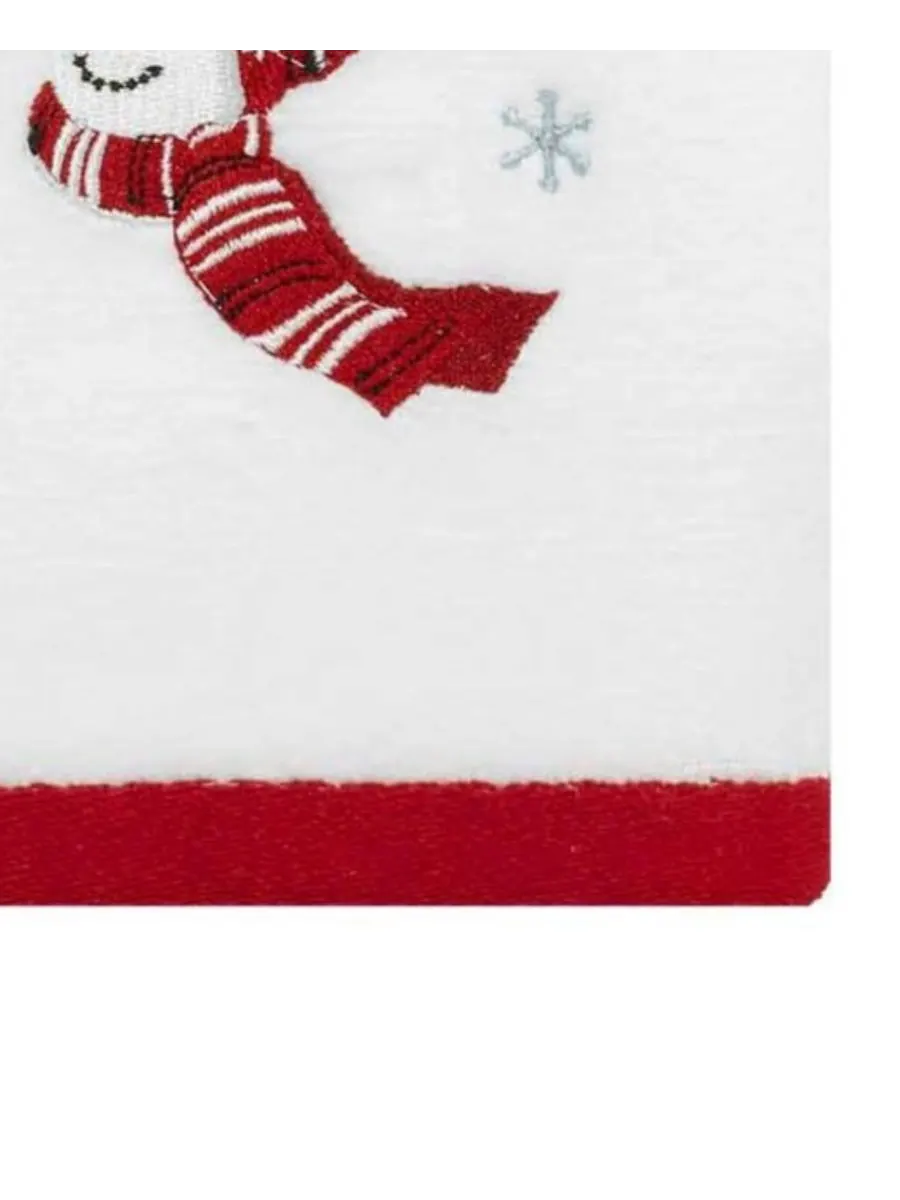 Набор из двух хлопковых полотенец для рук Holiday Cheer, 45 см x 28 см Avanti — изображение 2 из 6, белый